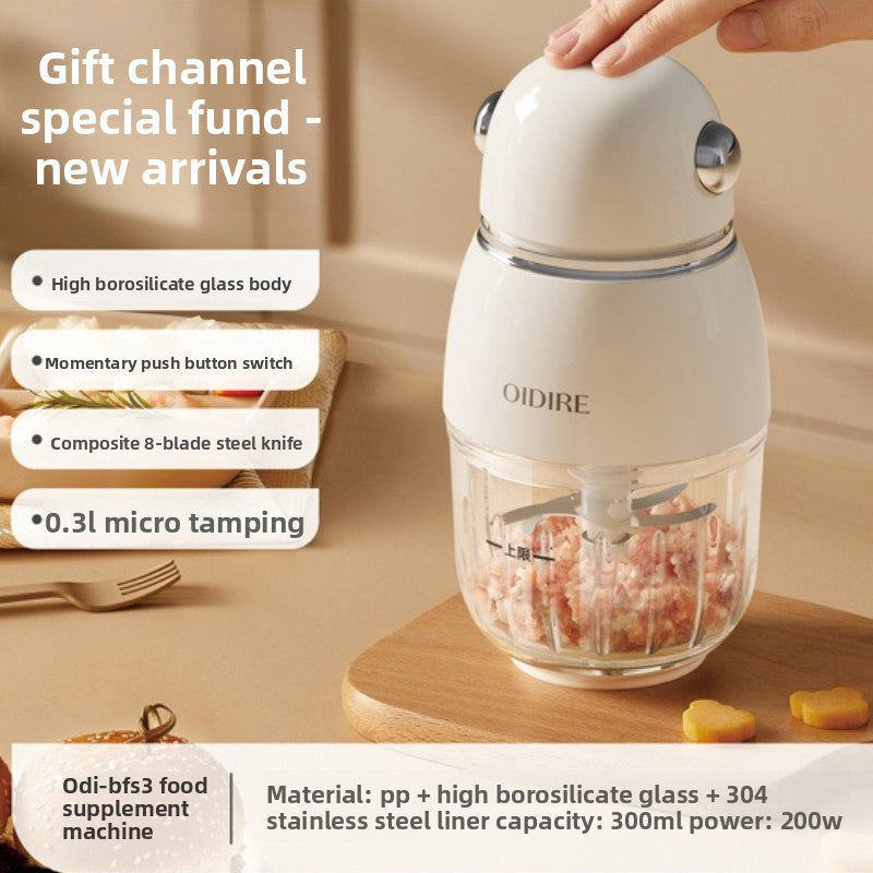 OIDIRE glass baby food supplement machine household automatic grinder multi-functional baby food supplement special cooking machine