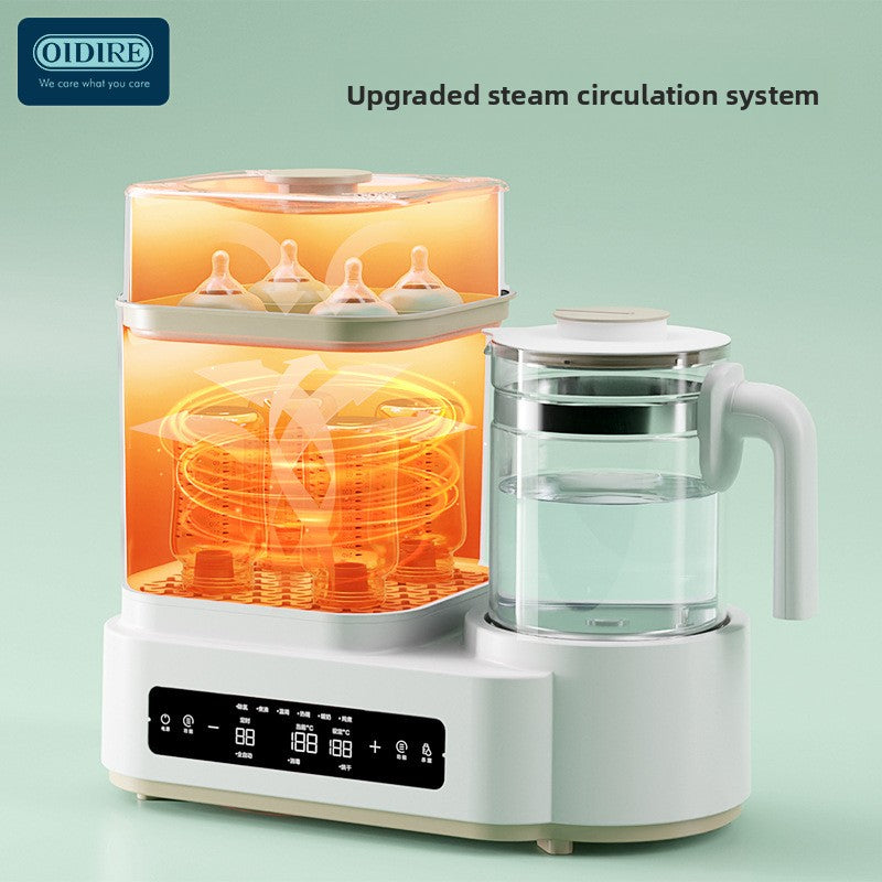 Germany OIDIRE glass thermostatic pot, milk bottle disinfection integrated kettle, multi-functional household milk conditioner, milk warmer